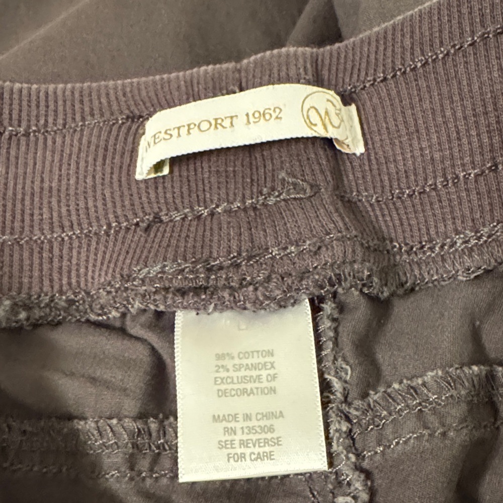 Westport Women's Gray Cargo Pants - Picture 2 of 8